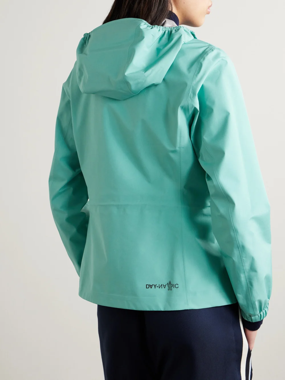 Back view of the Moncler Grenoble Valles Hooded Gore-tex Paclite® Jacket
