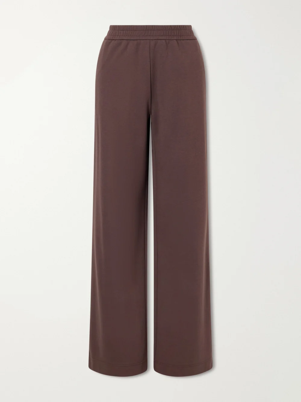 Moncler Logo-appliquéd Cotton-blend Track Pants in brown