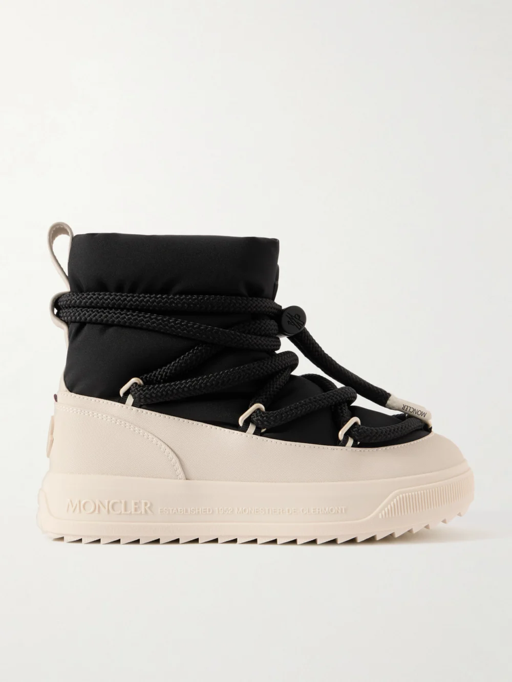 Moncler Monpulse Padded Shell Ankle Boots in black