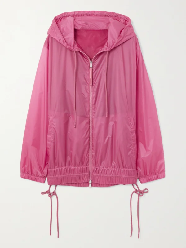 Moncler Pointu Printed Shell Hooded Jacket