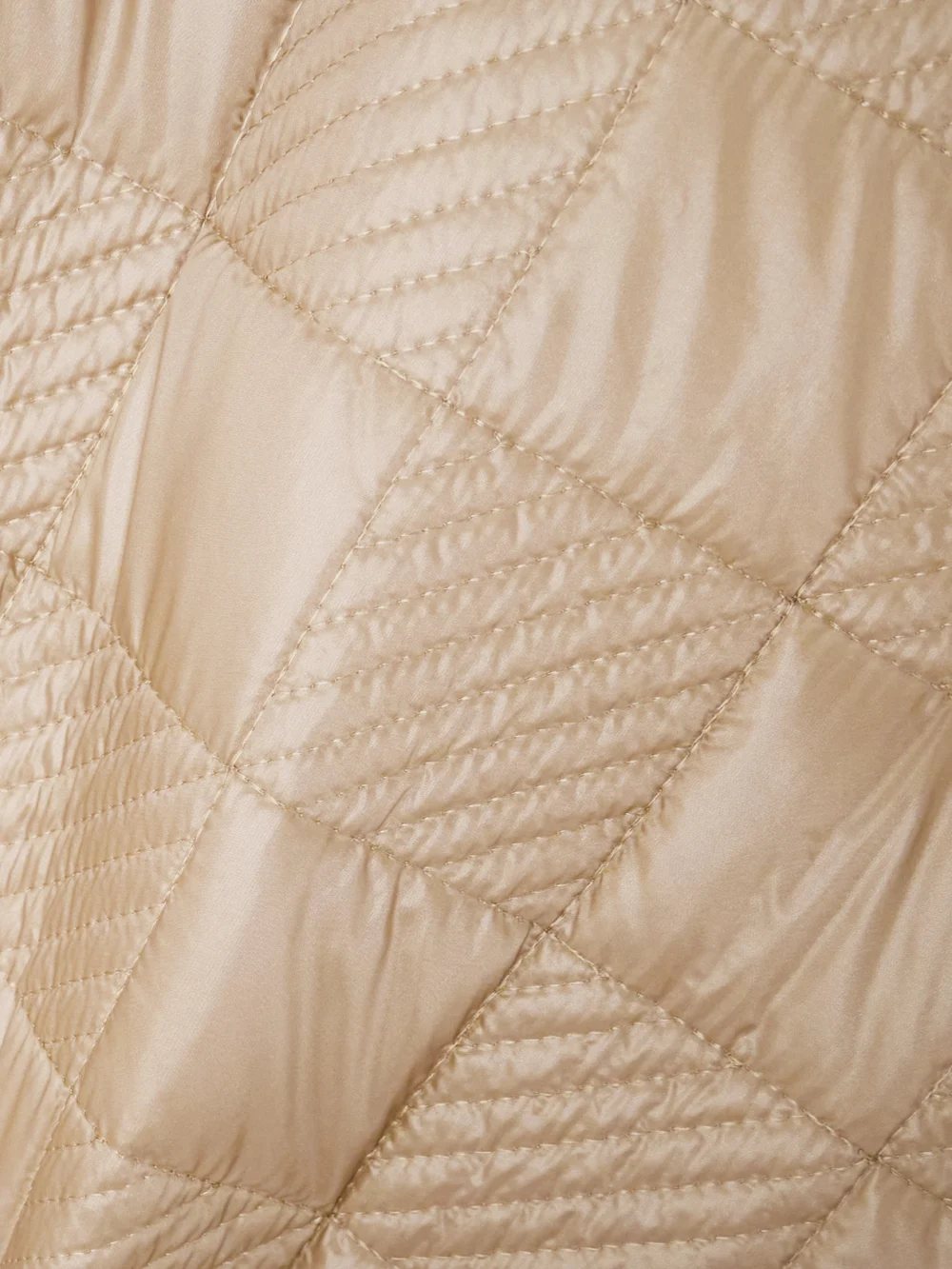 Close-up detail of the Moncler Quilted Shell Jacket