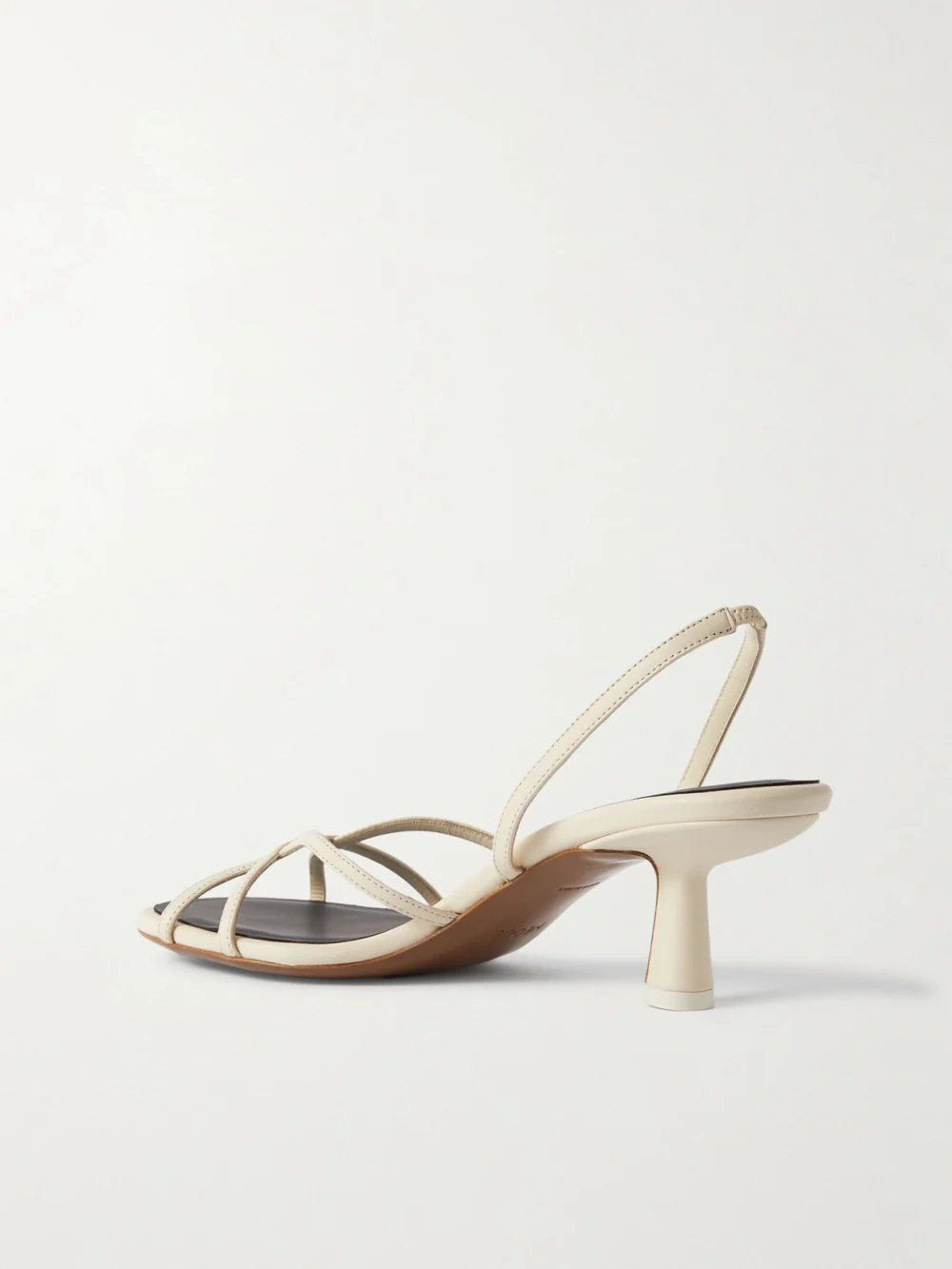 Back view of the Neous Ibor Leather Slingback Sandals