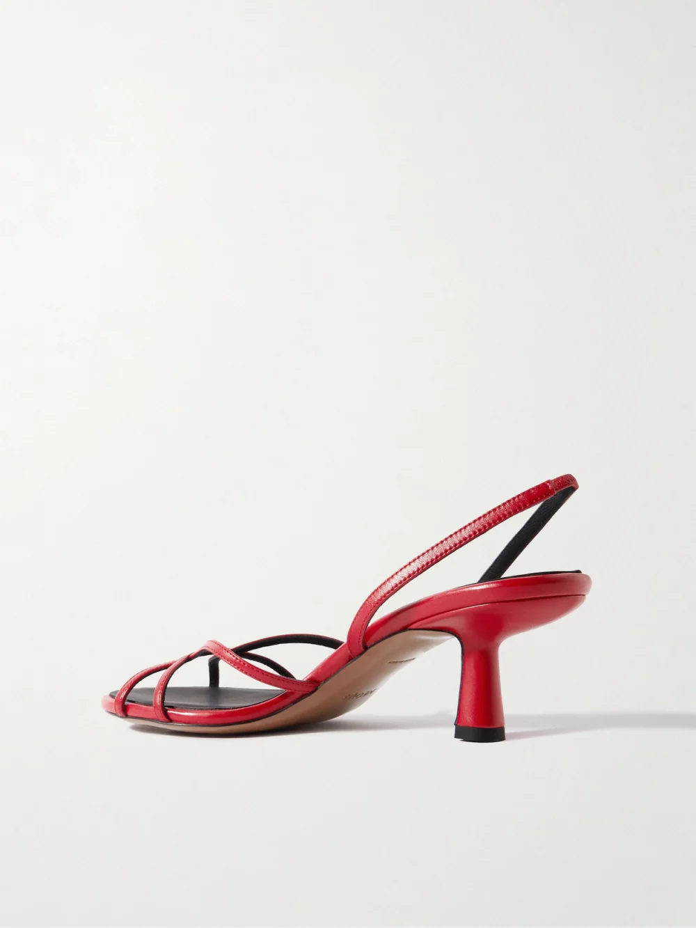 Back view of the Neous Ibor Leather Slingback Sandals