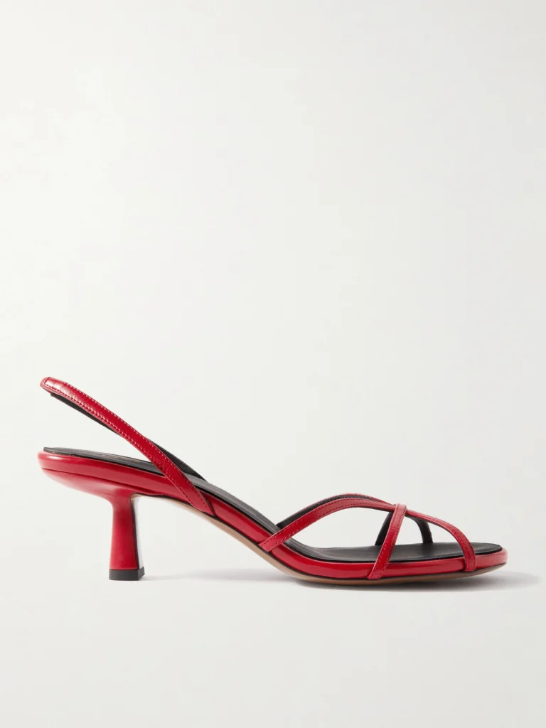Neous Ibor Leather Slingback Sandals