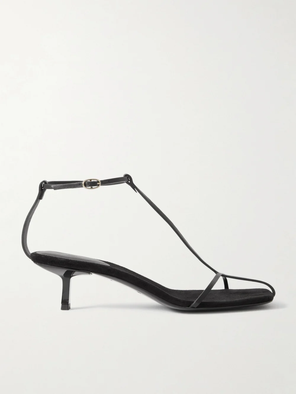 Neous Jumel Leather Sandals in black