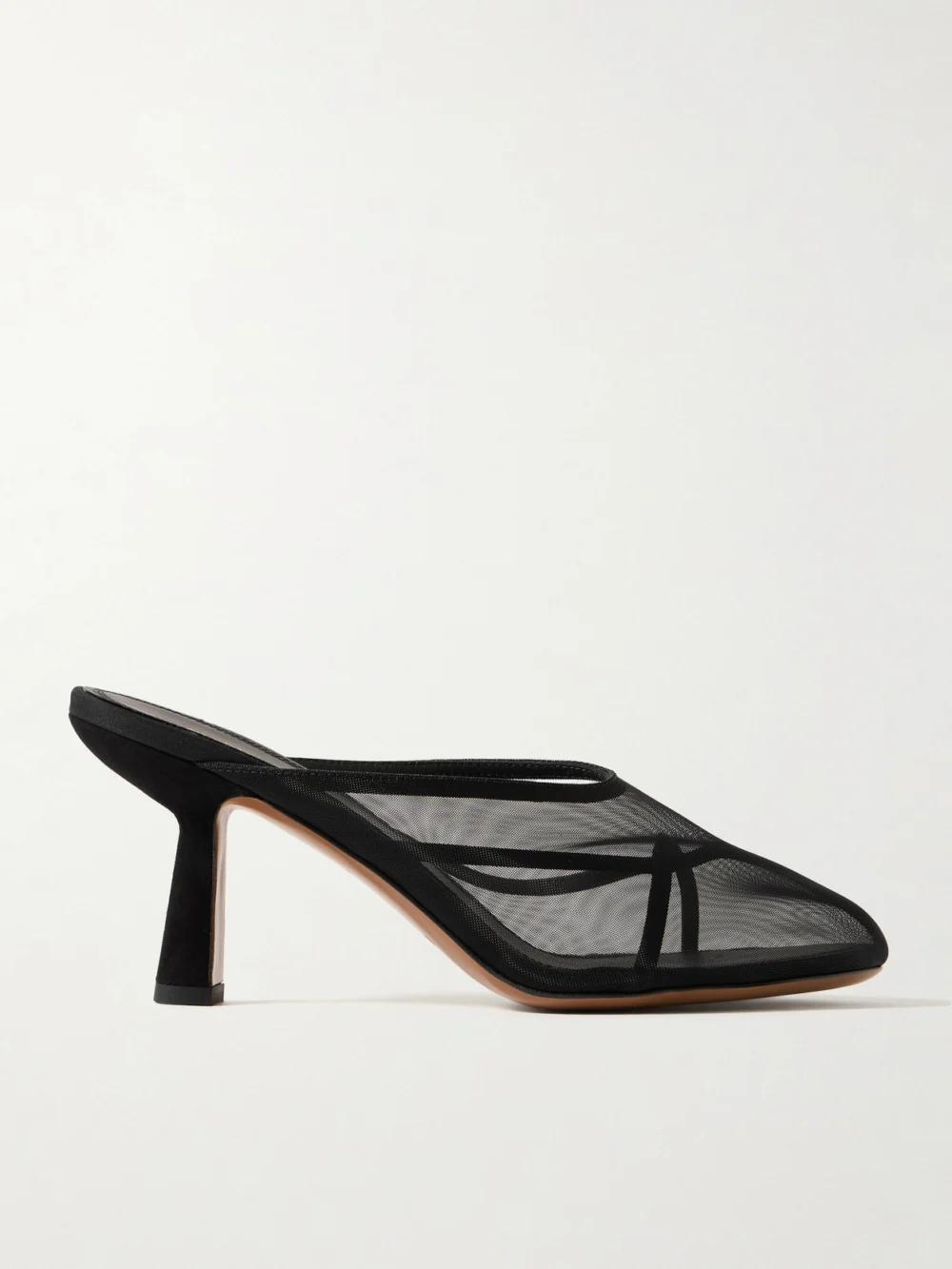 Neous Pherka Mesh Mules in black