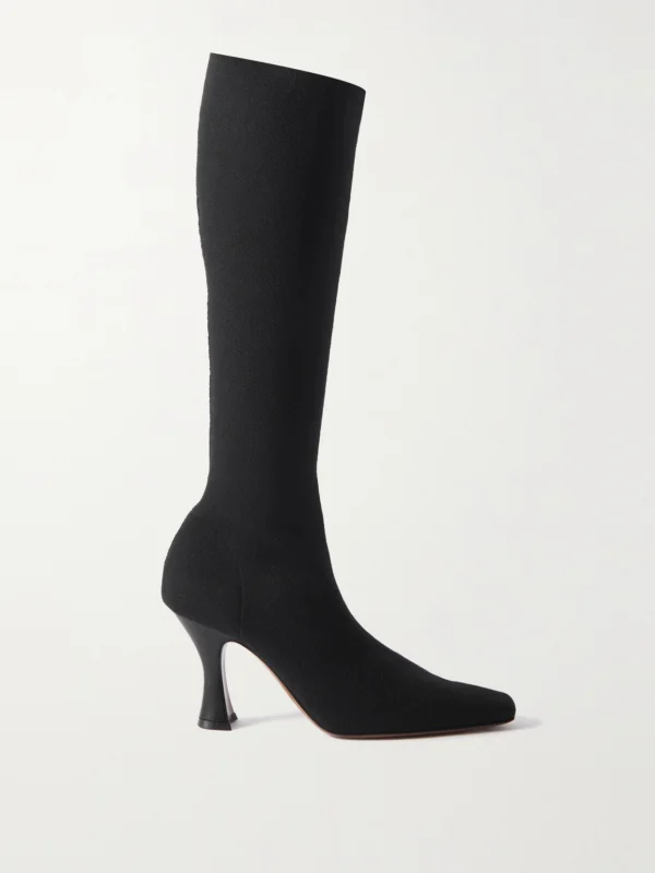 Neous Ran Stretch-knit Knee Boots