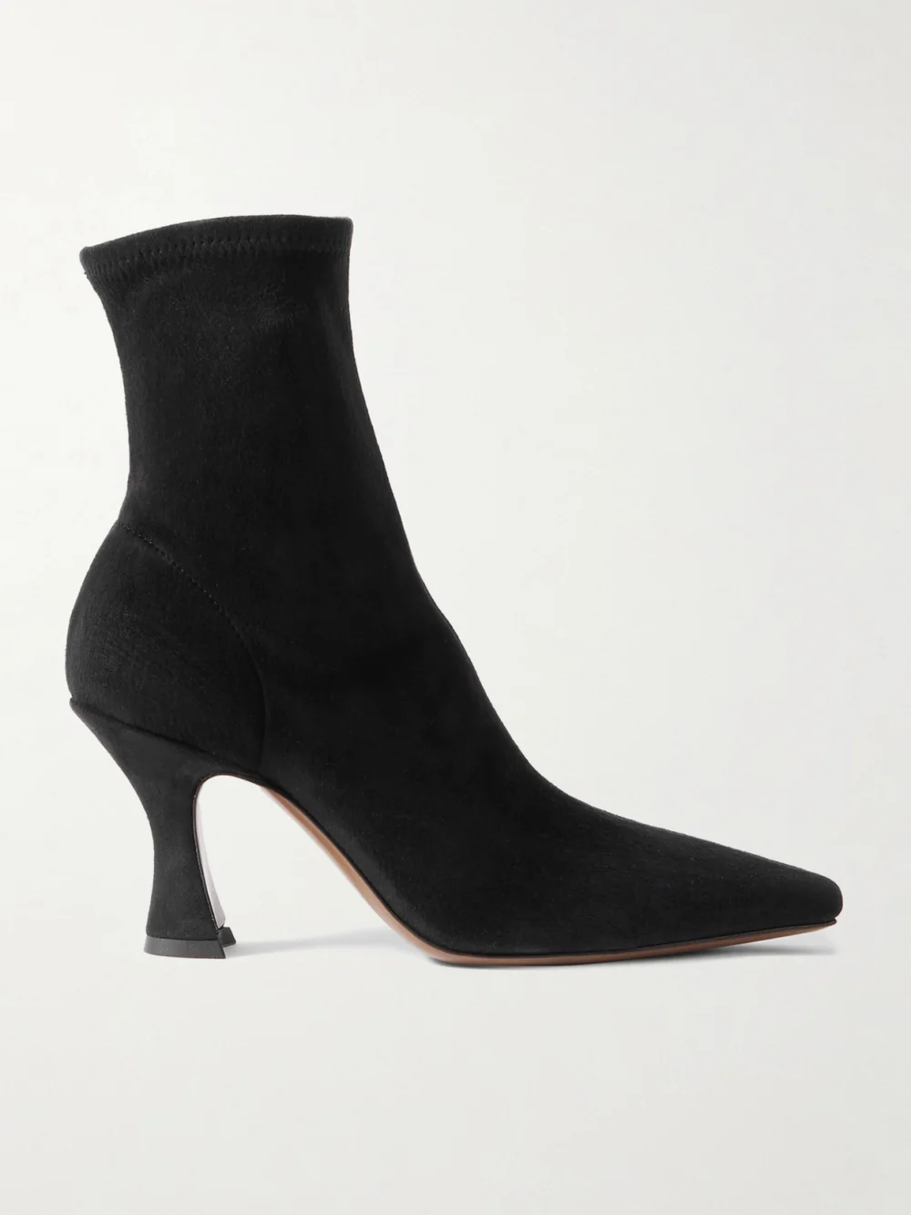 Neous Ran Stretch-suede Ankle Boots in black