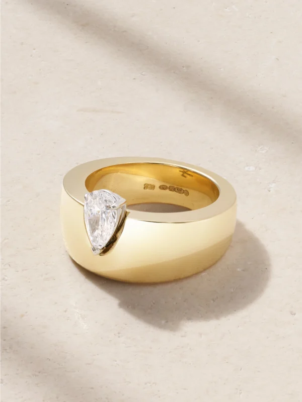 Nikos Koulis 18-karat Gold Diamond Ring