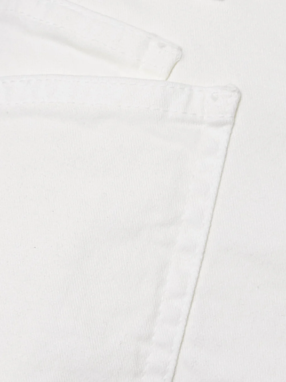 Close-up detail of the Nili Lotan Shon Cotton-blend Twill Tapered Pants