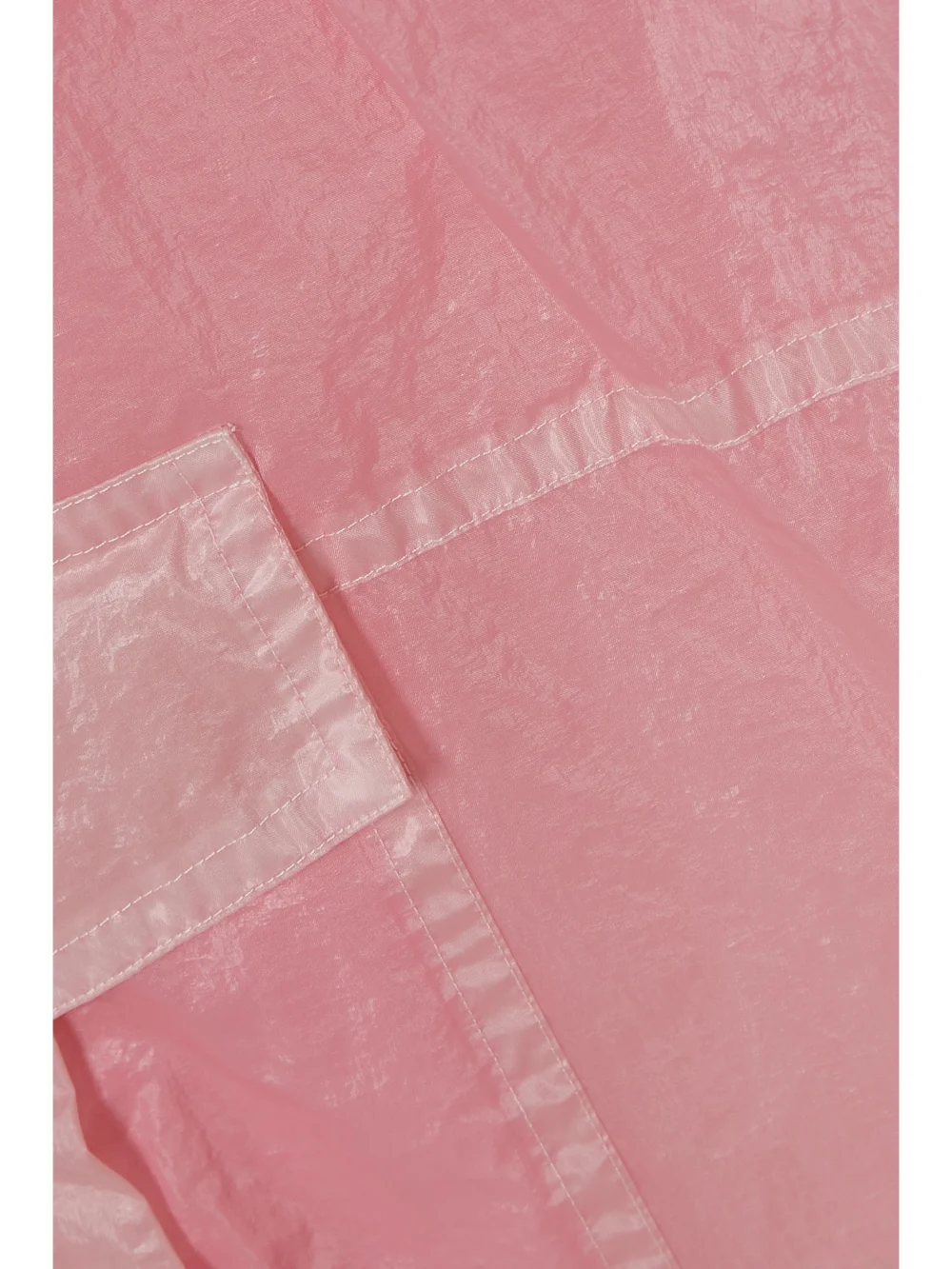 Close-up detail of the Nina Ricci Crinkled-shell Straight-leg Cargo Pants