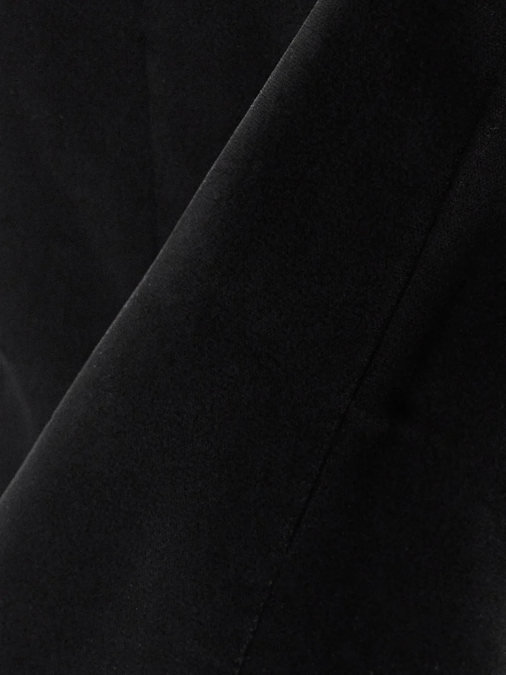 Close-up detail of the Nina Ricci Off-the-shoulder Tulle-trimmed Velvet Mini Dress