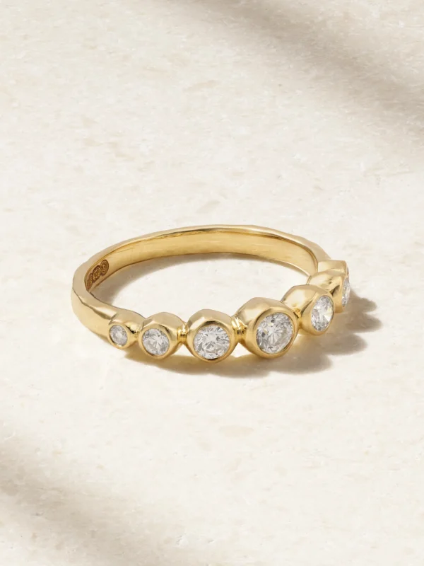Octavia Elizabeth Riviera Demi American 18-karat Gold Diamond Ring