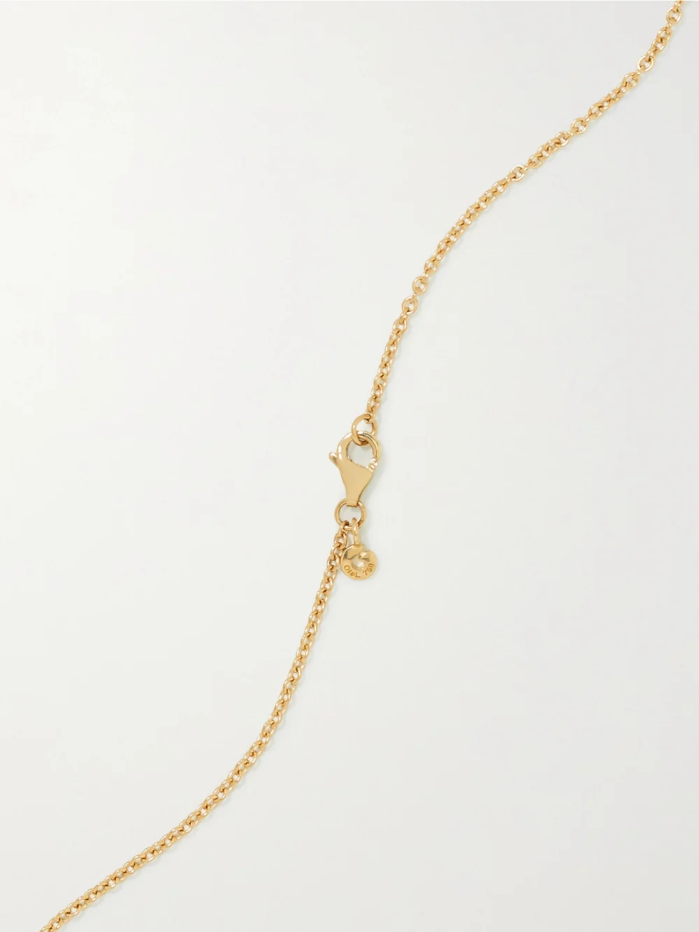 Back view of the Ole Lynggaard Copenhagen My Little World 18-karat Gold Diamond Necklace