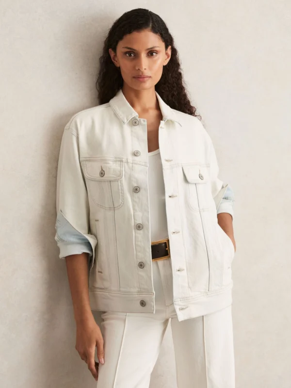 PAIGE Paige Button-through Denim