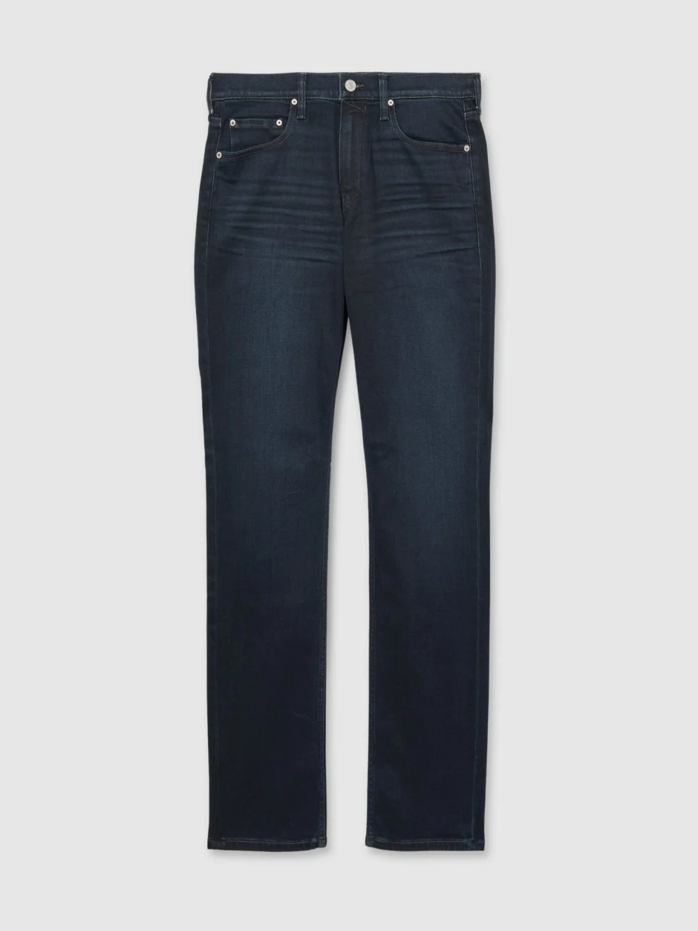 PAIGE Paige Ranchwood Slim Straight-leg Jeans, Blue, view 2