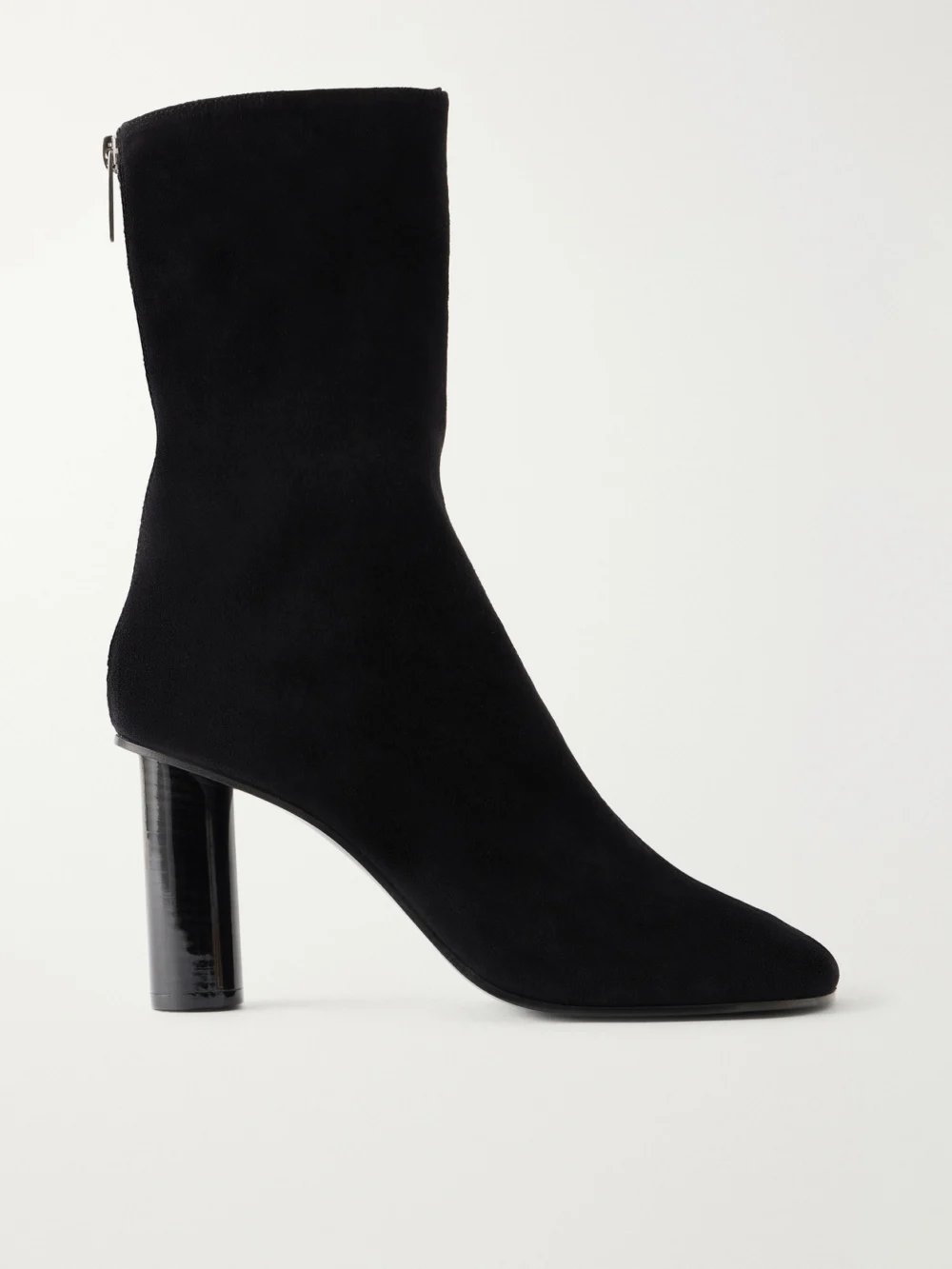 Paris Texas Alice 85 Suede Ankle Boots in black