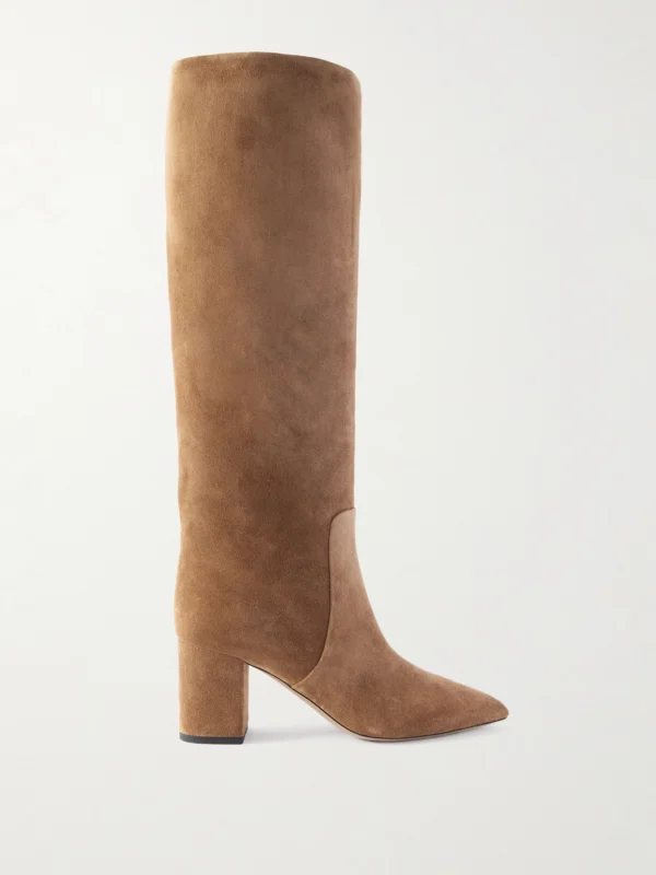 Paris Texas Anja 70 Suede Knee Boots