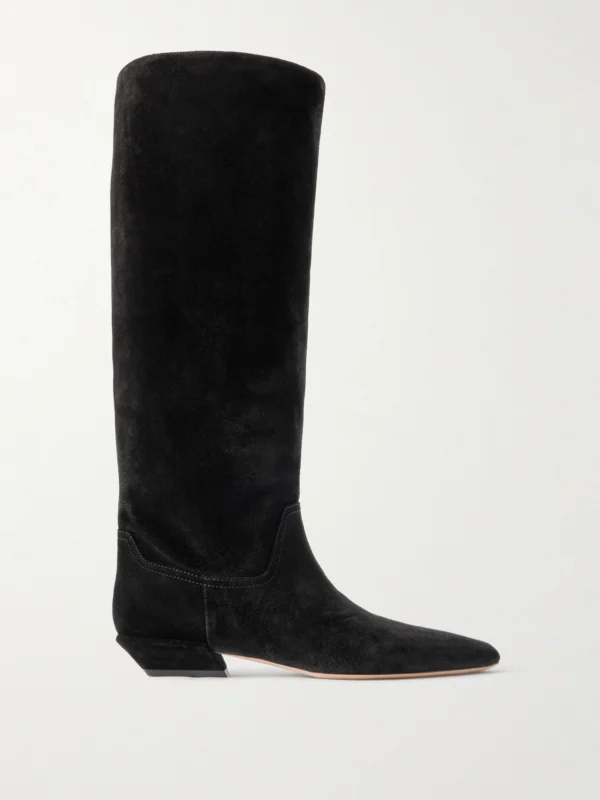 Paris Texas Bettina 25 Suede Knee Boots