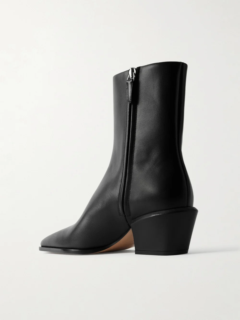 Back view of the Paris Texas Bettina 50 Leather Ankle Boots