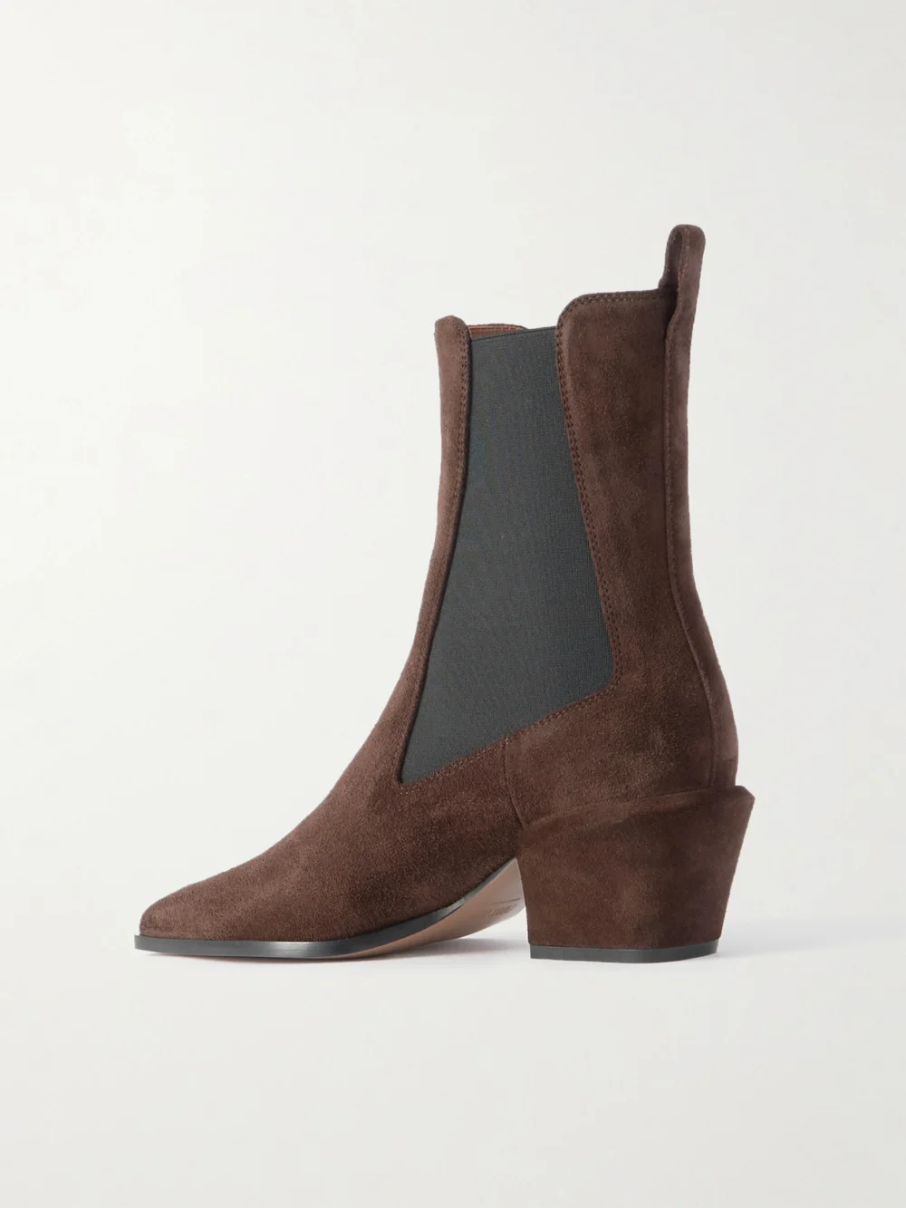 Back view of the Paris Texas Bettina Suede Ankle Boots