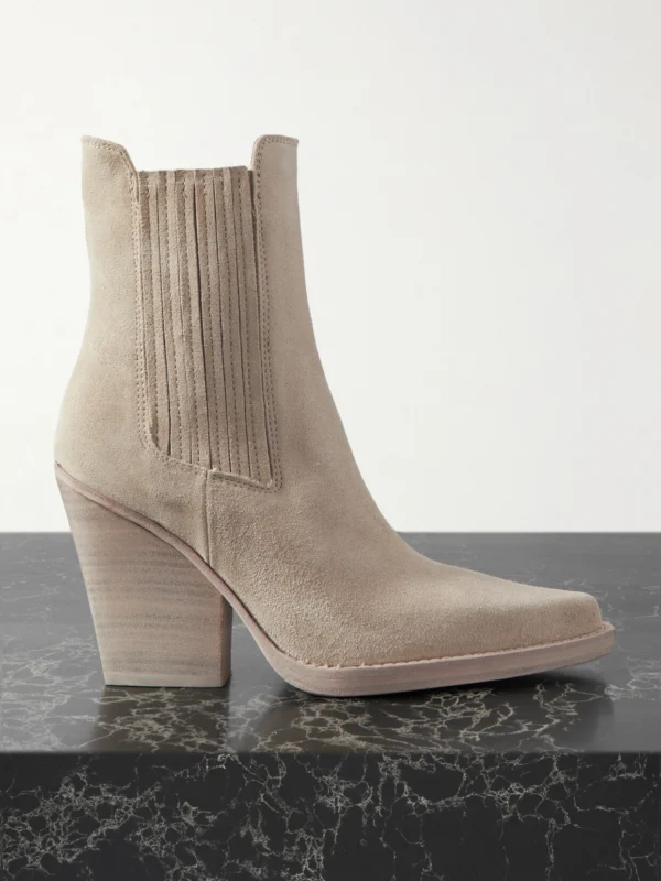 Paris Texas Dallas 100 Suede Ankle Boots