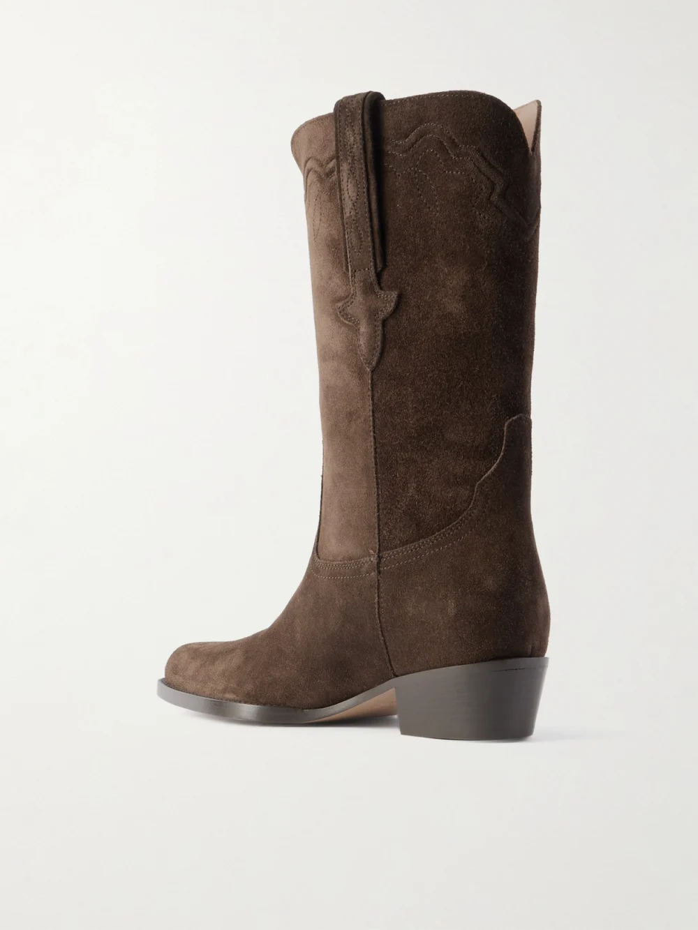 Back view of the Paris Texas Hilda 35 Suede Ankle Boots