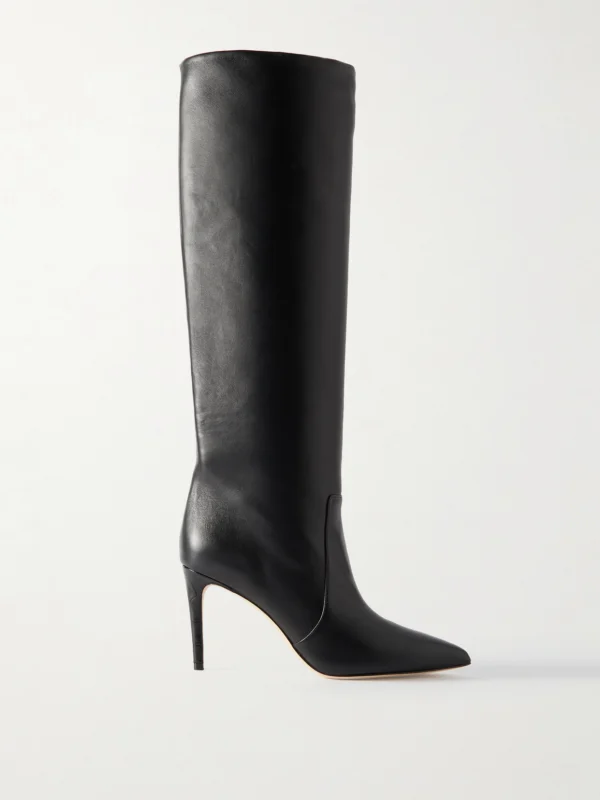 Paris Texas Stiletto 85 Leather Knee Boots