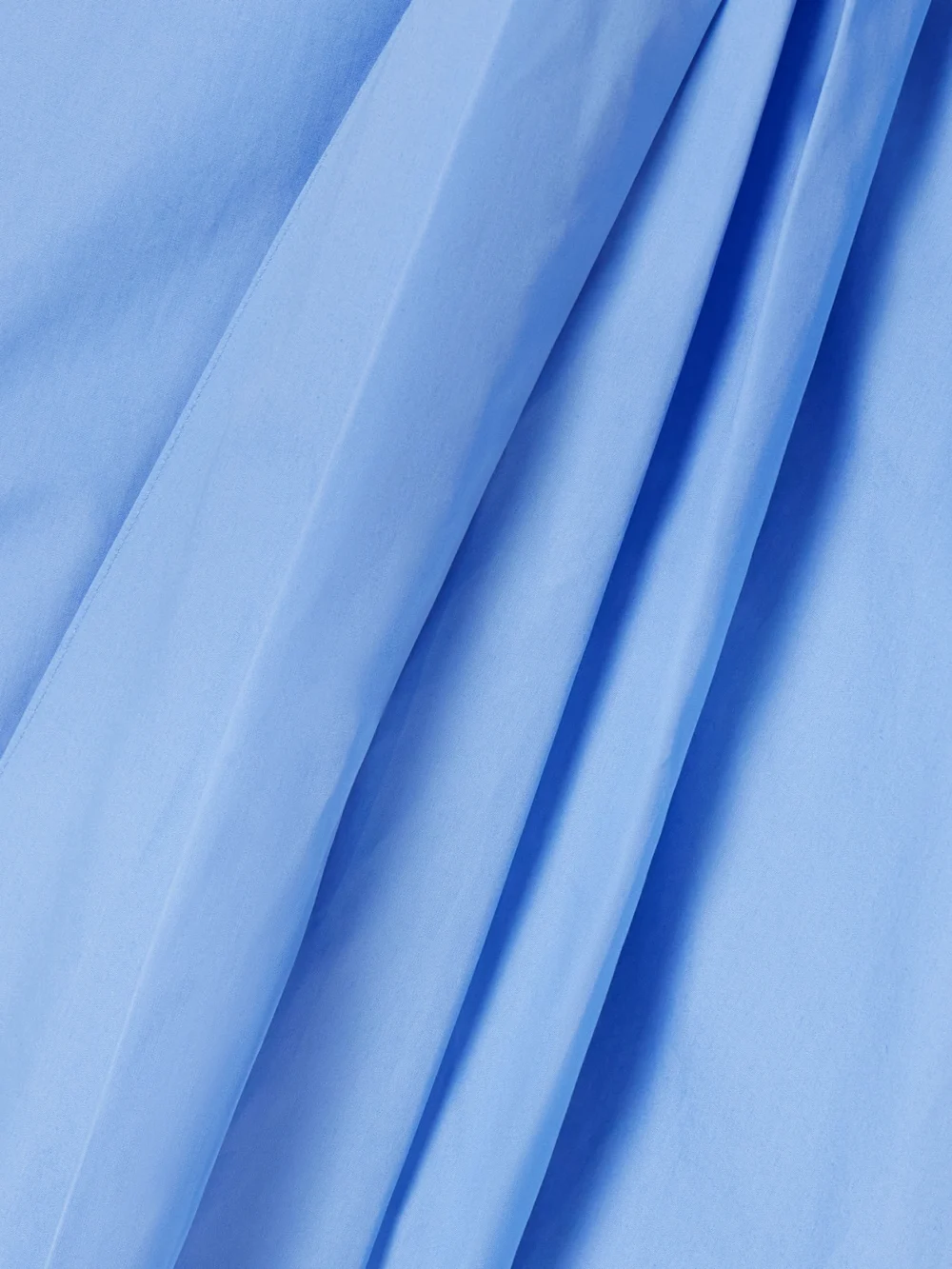 Close-up detail of the Patou Pussy-bow Cotton-poplin Shirt