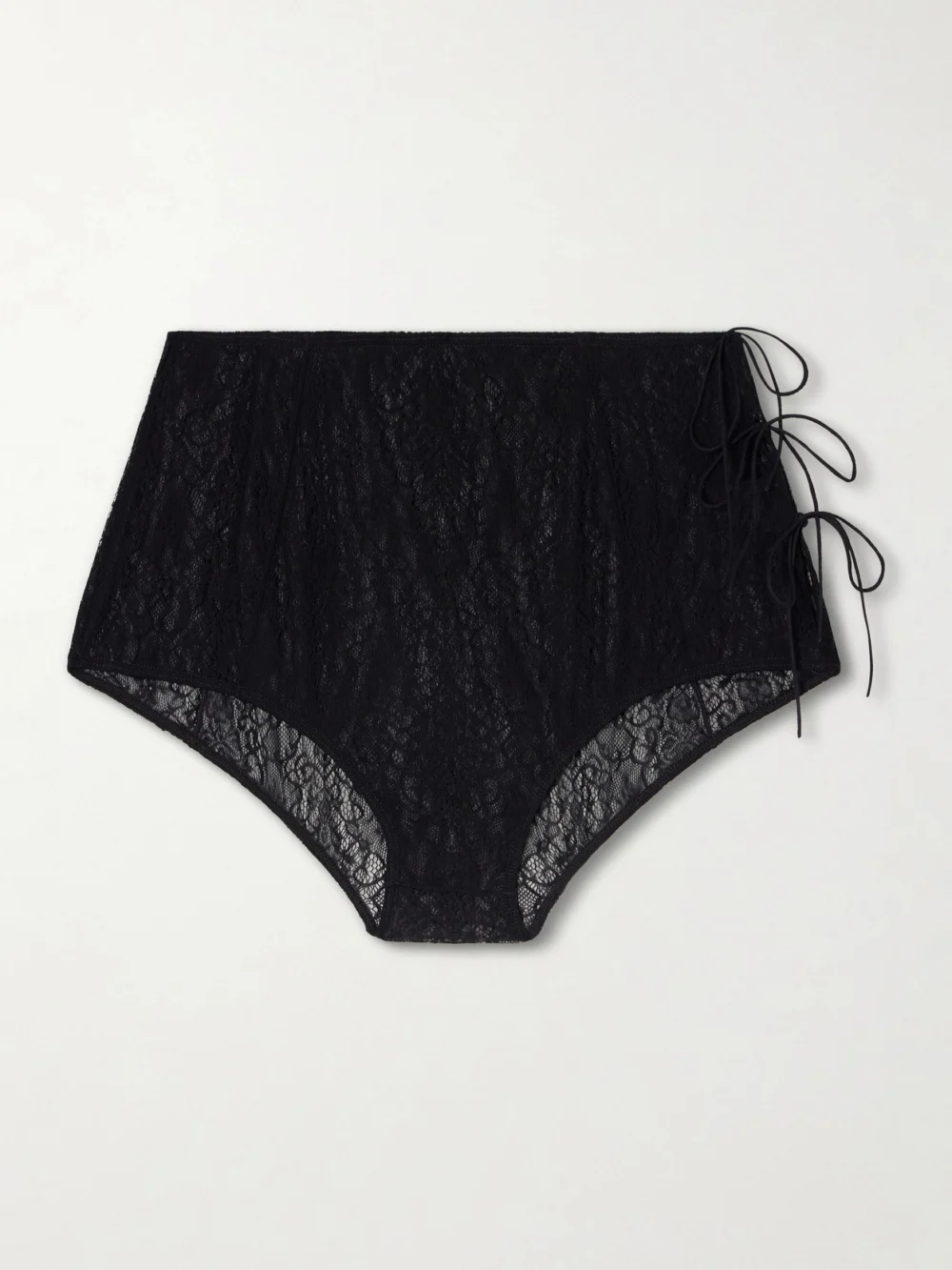 Pauline Dujancourt Seagull Lace Briefs in black
