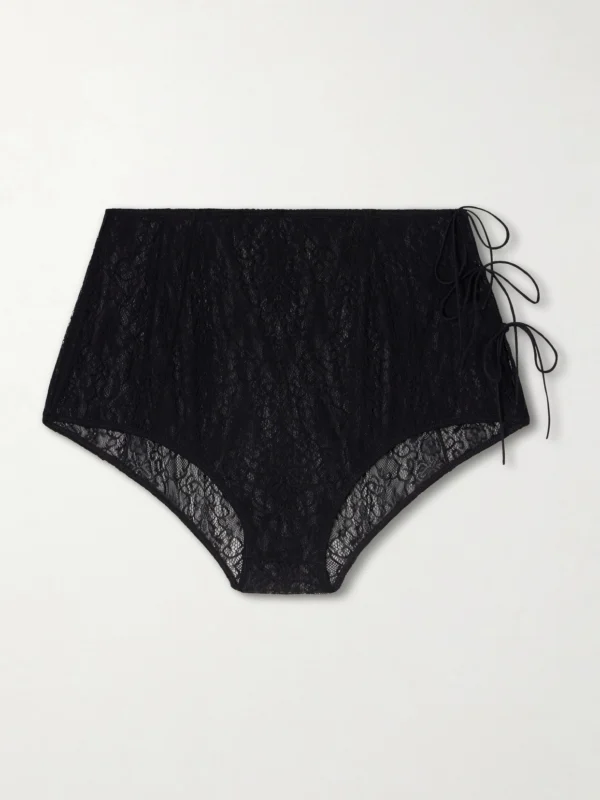 Pauline Dujancourt Seagull Lace Briefs