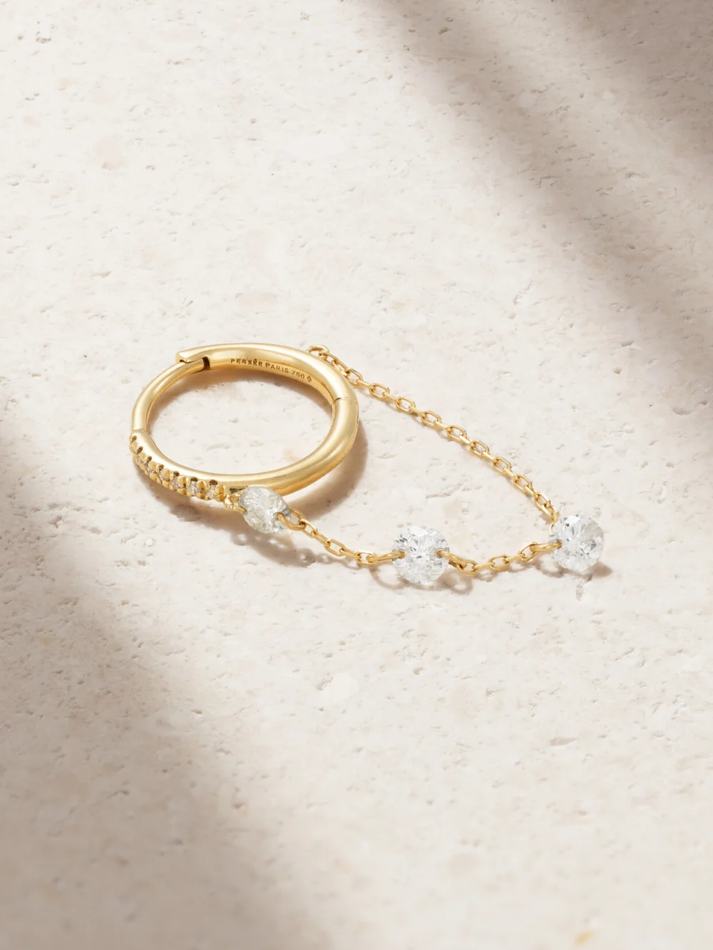 Persée 18-karat Gold Diamond Single Earring