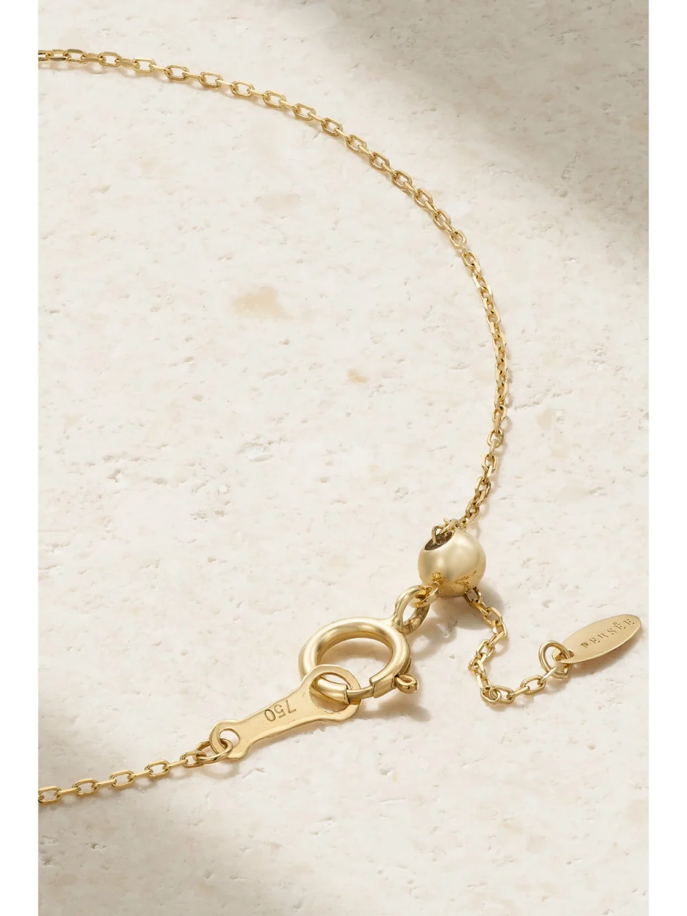 Back view of the Persée Amour 18-karat Gold Diamond Bracelet