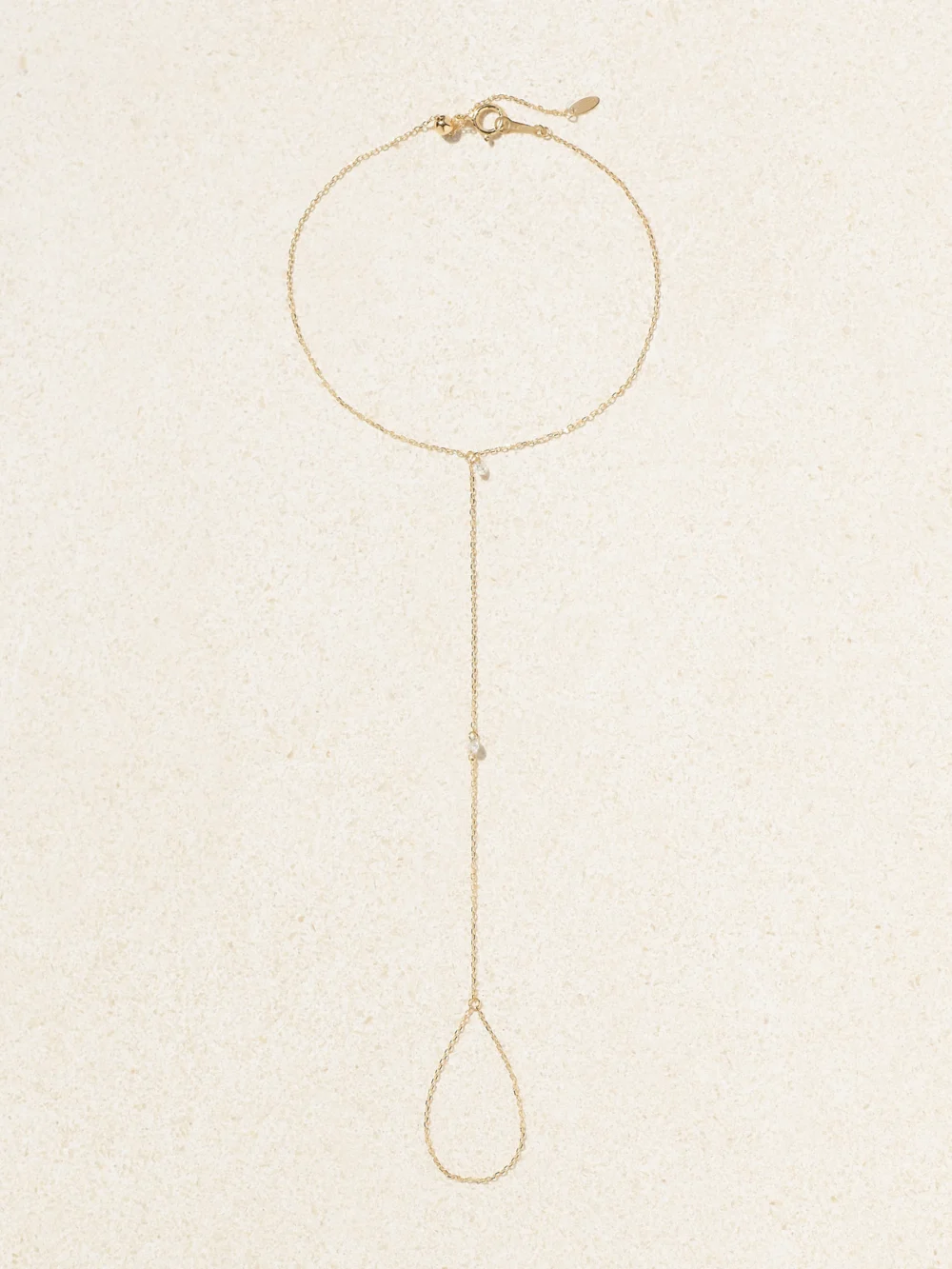 Persée Danaé 18-karat Gold Diamond Hand Bracelet