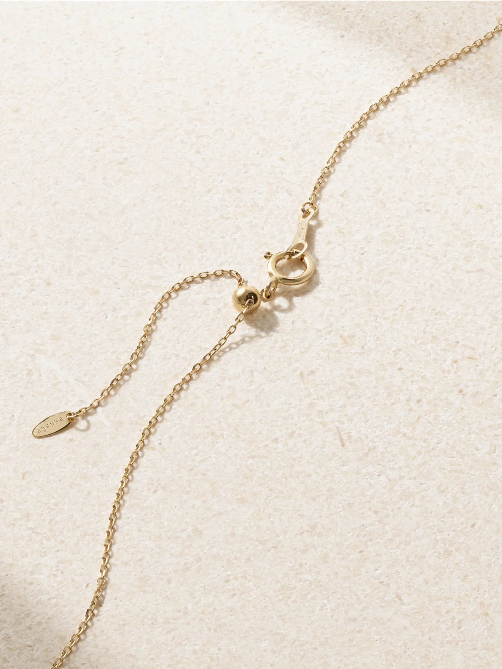 Back view of the Persée Danaé 18-karat Gold Diamond Necklace