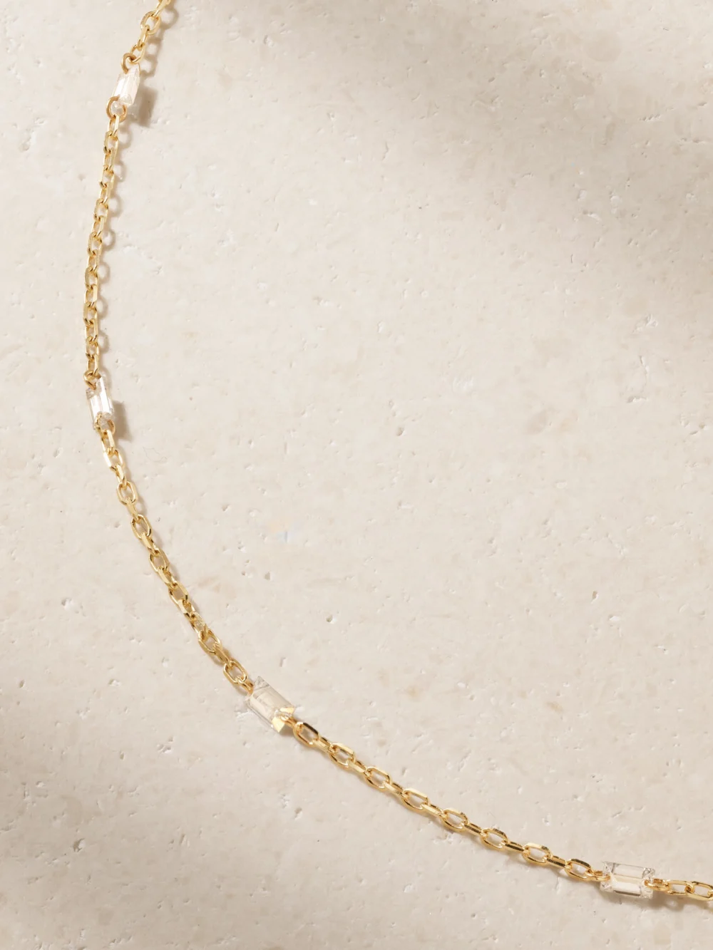 Back view of the Persée Danaé 18-karat Gold Diamond Necklace