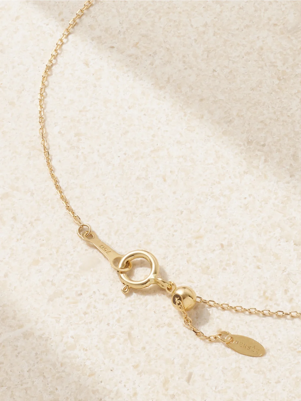 Back view of the Persée Danaé 18-karat Gold Diamond Necklace