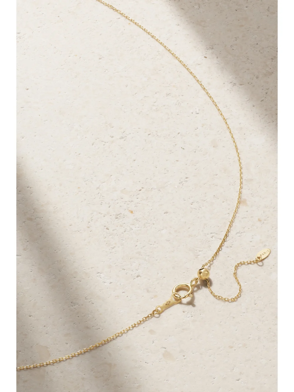 Back view of the Persée Mama 18-karat Gold Diamond Necklace
