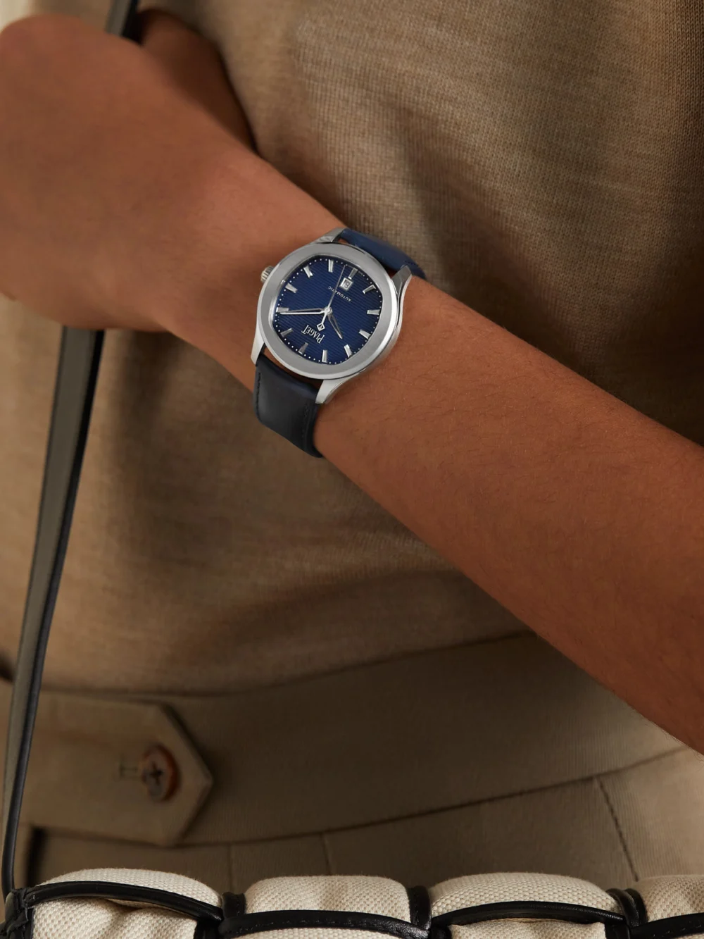 Piaget Polo Date Automatic Stainless Steel Watch, styled view