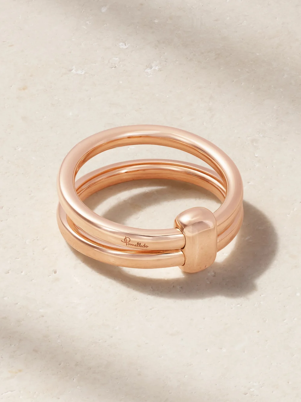Pomellato Together 18-karat Rose Gold Ring in 55