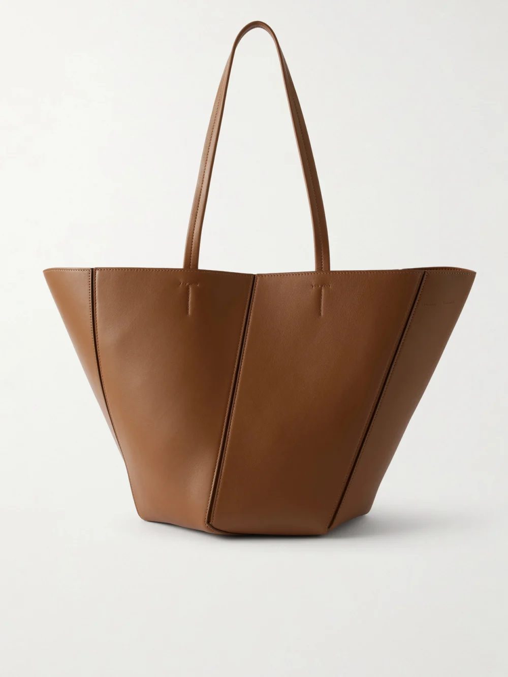 Proenza Schouler Hex Leather Tote in taupe