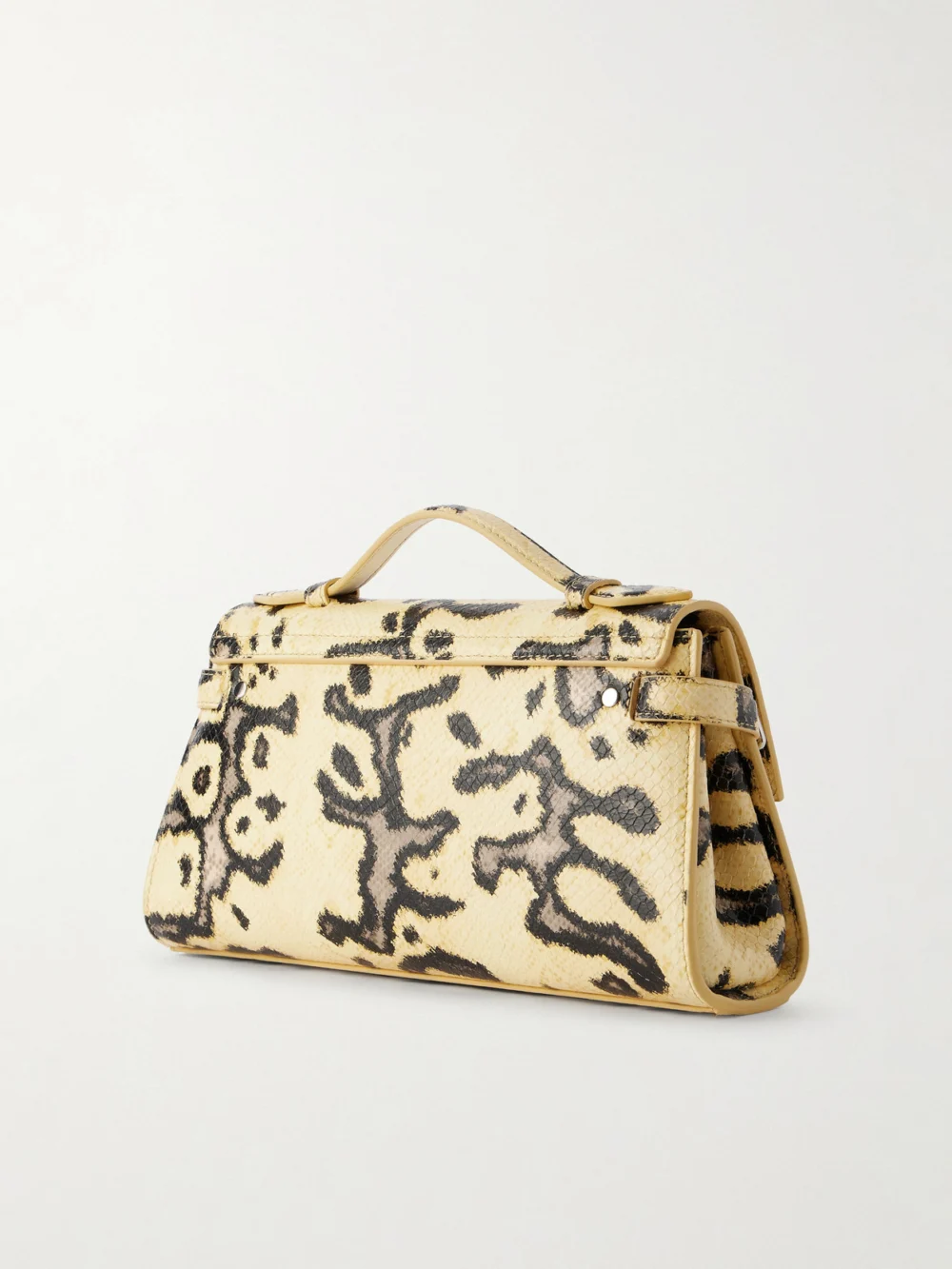 Back view of the Proenza Schouler Tate Snake-effect Leather Tote