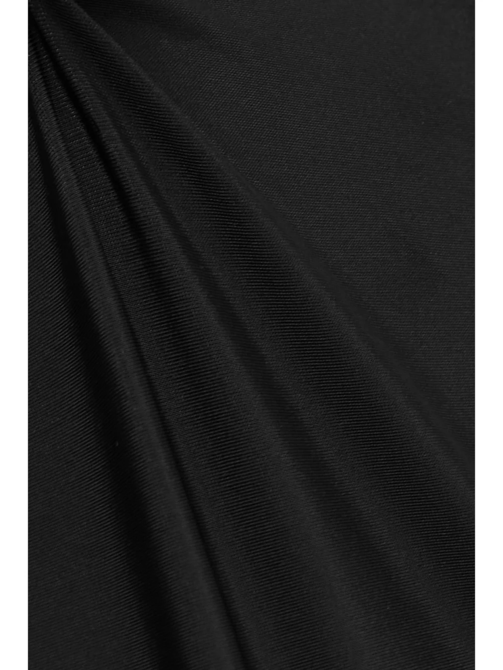 Close-up detail of the Pucci Open-back Cropped Silk-trimmed Stretch-crepe Top