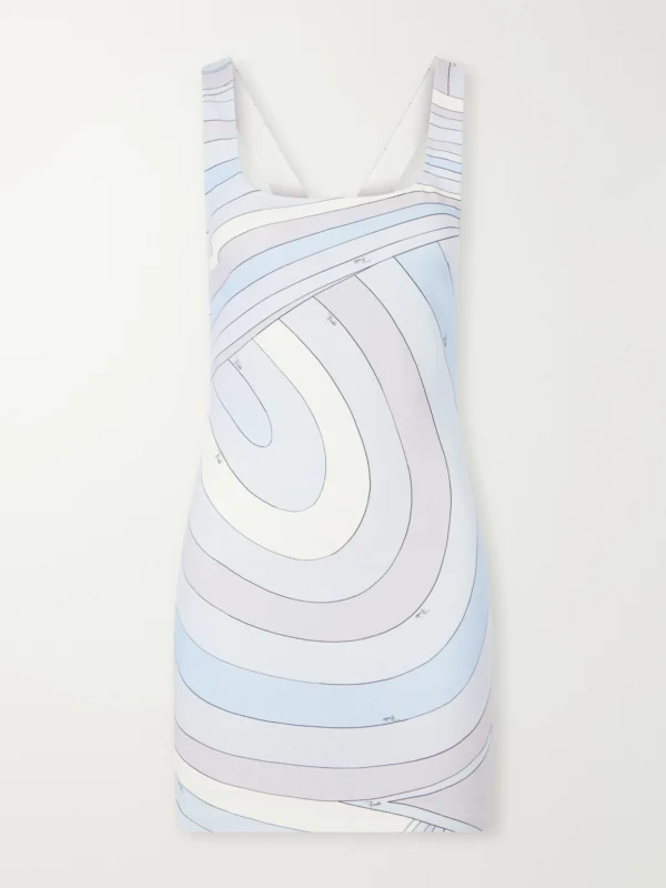 Pucci Printed Stretch-jersey Mini Dress