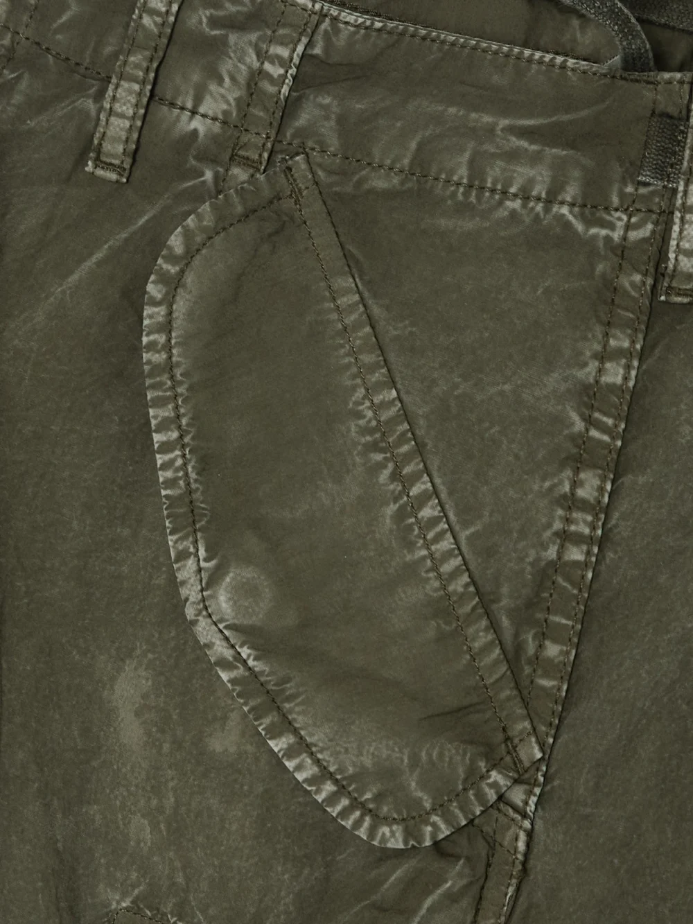 Close-up detail of the R13 Cotton-twill Cargo Pants