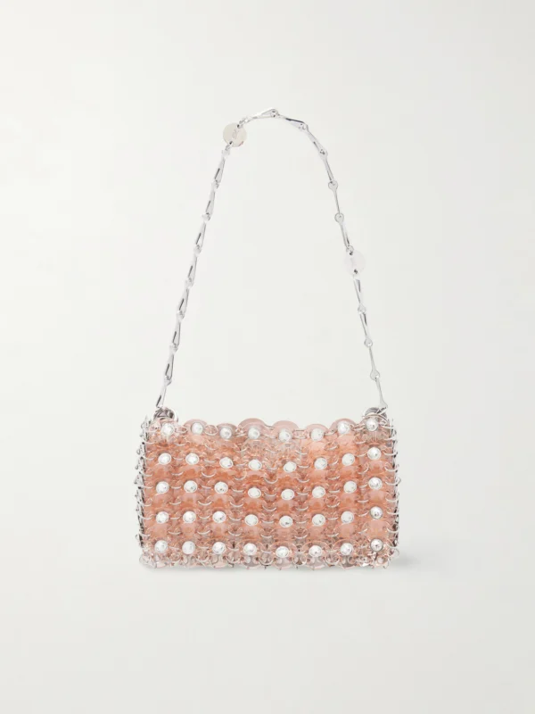 Rabanne 1969 Nano Chainmail Shoulder Bag