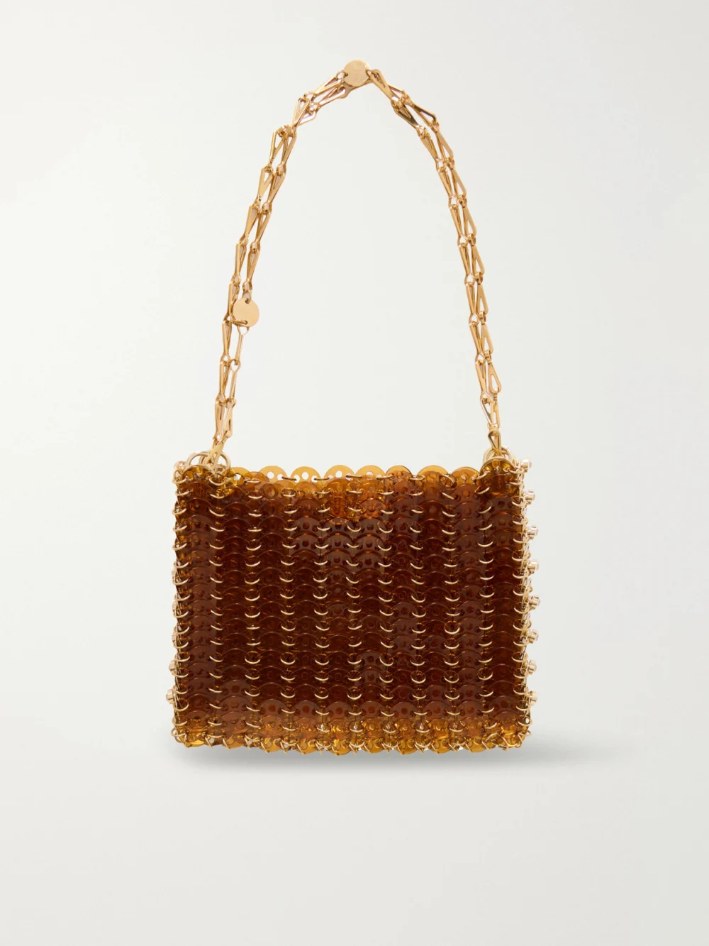 Back view of the Rabanne 1969 Pailette-embellished Shoulder Bag