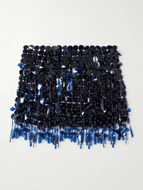 Rabanne Assemblage Sequined Mini Skirt