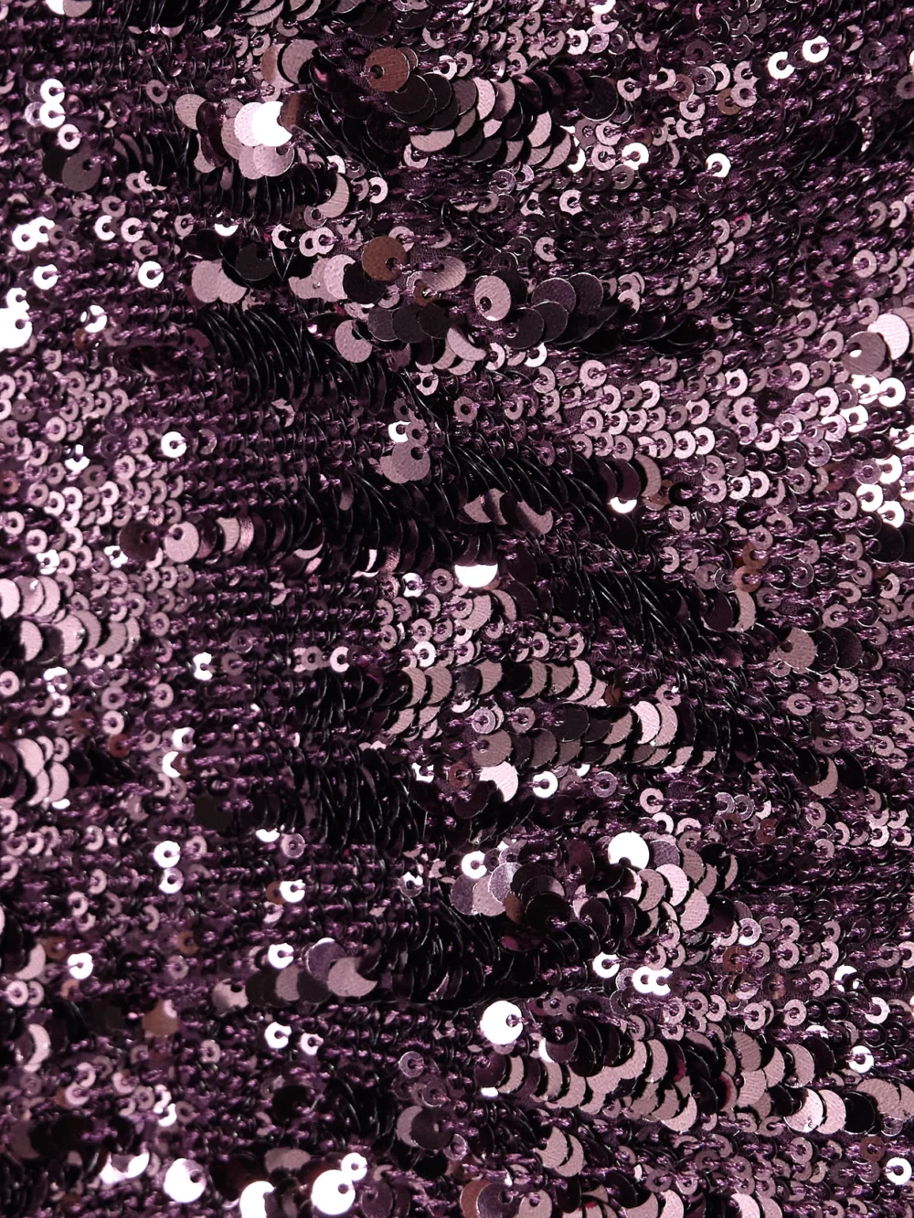 Close-up detail of the Rabanne Sequined Chiffon Maxi Skirt