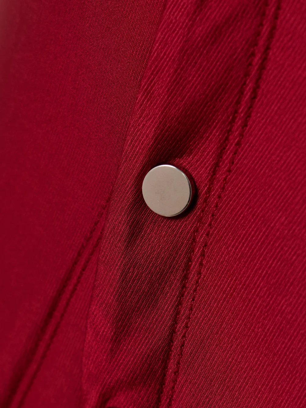 Close-up detail of the Rabanne Stretch-jersey Midi Dress